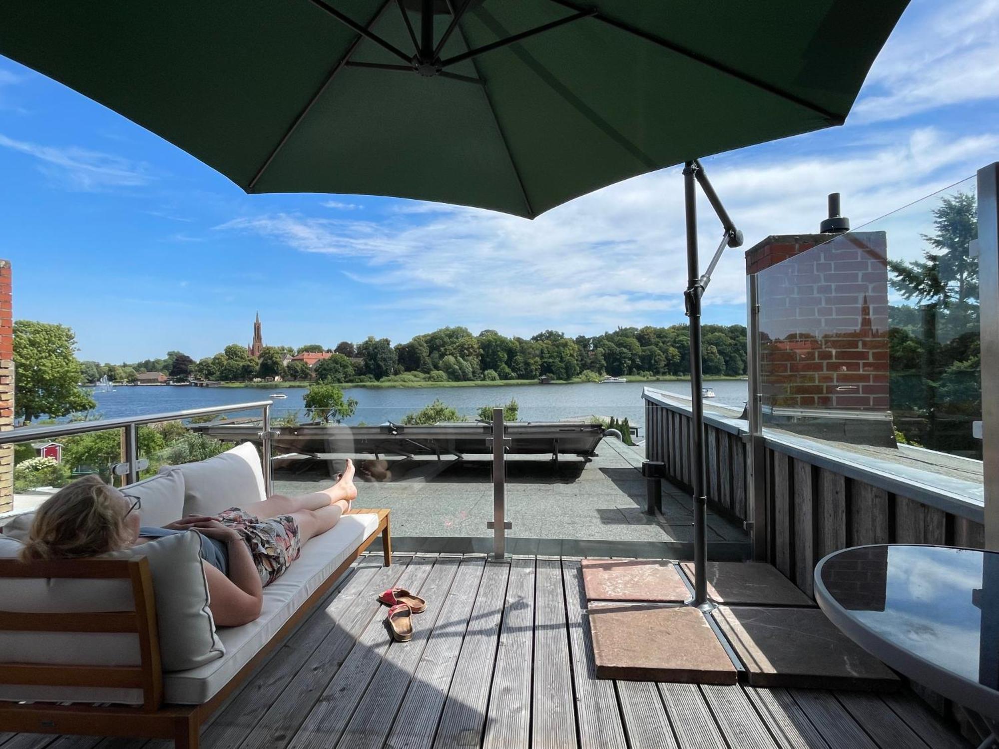 Ferienhaus Seekutter Mit Eigenem Seezugang Мальхов Екстер'єр фото